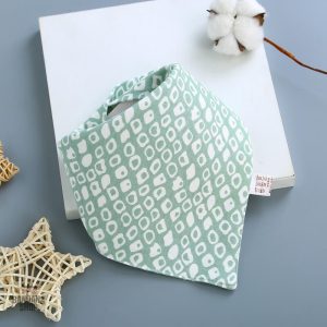Bavoir Bandana Garçon en tissu doux et absorbant