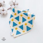 Bavoir Bandana Géométrie pour bébé