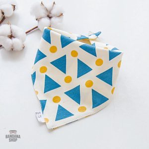 Bavoir Bandana Géométrie pour bébé