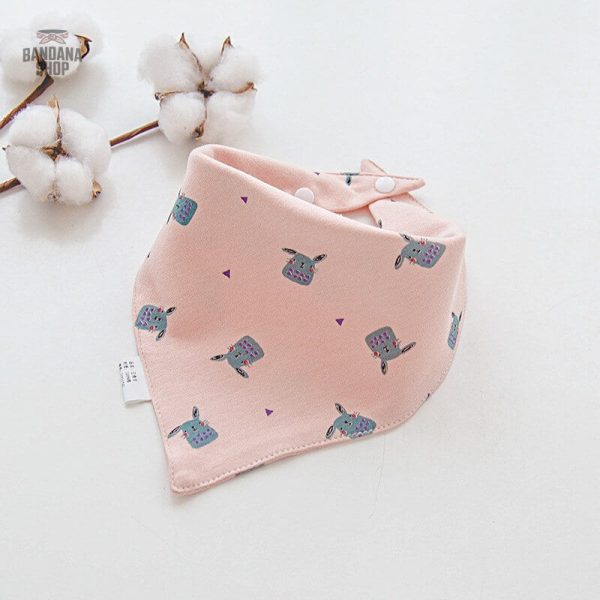 Bavoir Bandana Lapin