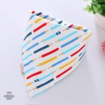Bavoir Bandana Multicolore pour bébé