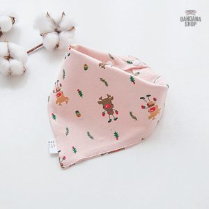 Bavoir Bandana Noël en tissu décoratif