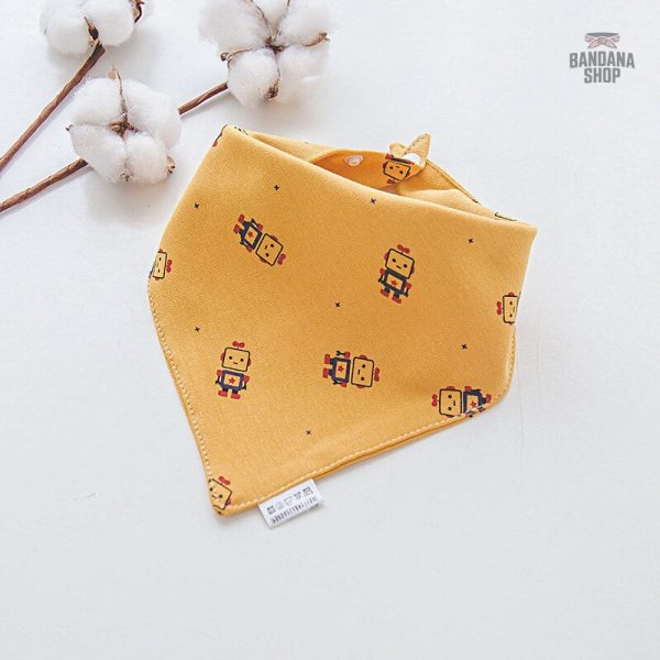 Bavoir Bandana Robot de