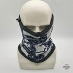 Cache cou Hebo en style bandana,