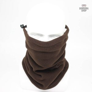 Cache cou marron pour un style élégant et chaud
