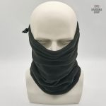 Cache cou sombre en tissu doux et confortable