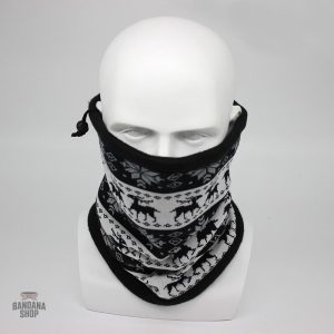 Cache cou tricot en design élégant et confortable