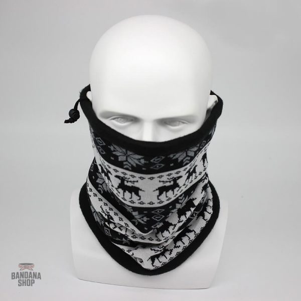 Cache cou tricot en design élégant et confortable