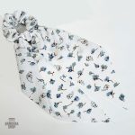 Chouchou Foulard Blanche de