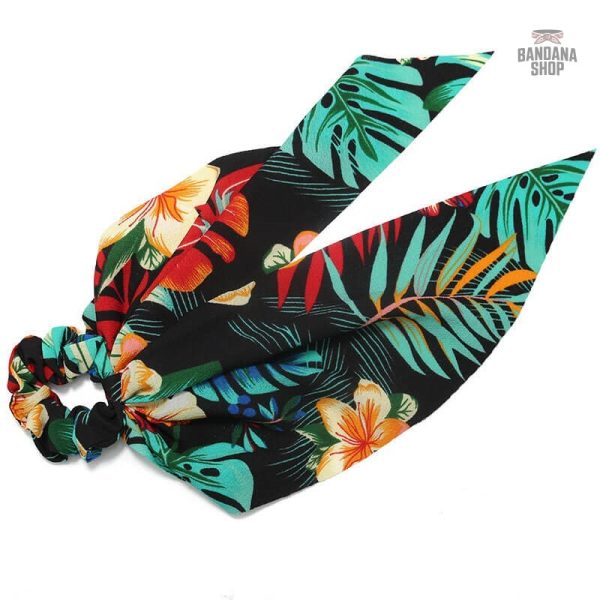 Chouchou Foulard Exotique pour un look tendance