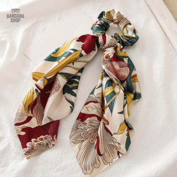 Chouchou Foulard Fashion avec motif tendance