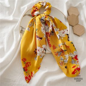 Chouchou Foulard Jaune