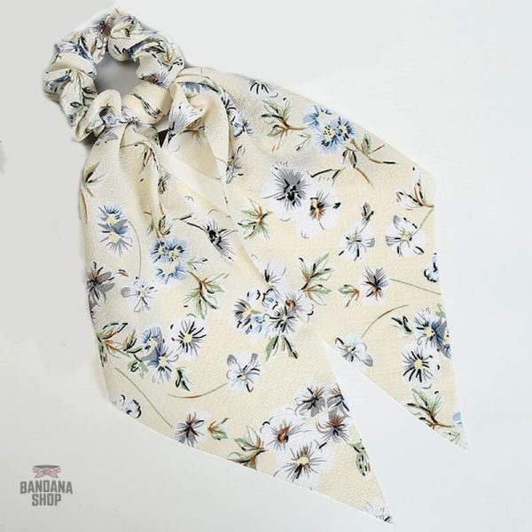 Chouchou Foulard Louise de en tissu coloré