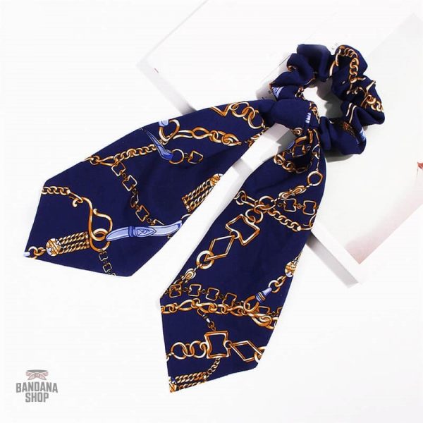 chouchou-foulard-luxueux-1 Chouchou foulard luxueux en tissu élégant