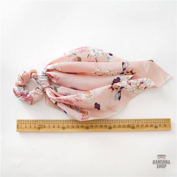 Chouchou rose tendance pour un style chic