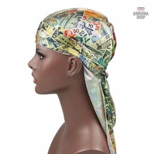 Accessoire de mode Durag Billet pour homme