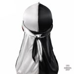 Durag Blanc et Noir pour homme