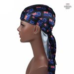 Durag homme élégant avec design britannique
