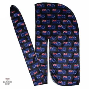 Durag style britannique pour cheveux