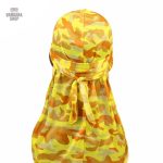 Durag avec motif camouflage unique