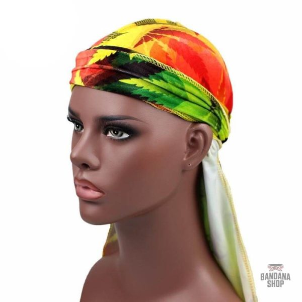 Durag homme cannabis au style unique