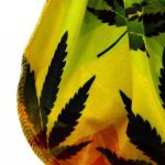 Durag tendance homme avec design cannabis