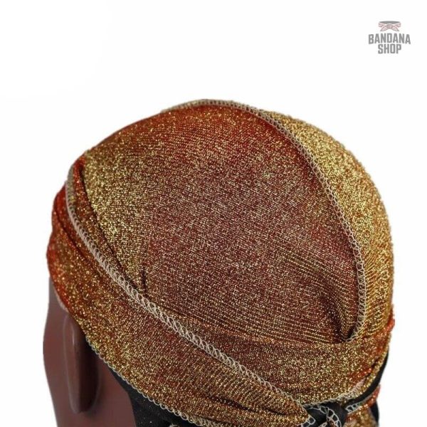 Durag homme stylé avec éclats scintillants