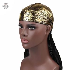 Durag homme en or
