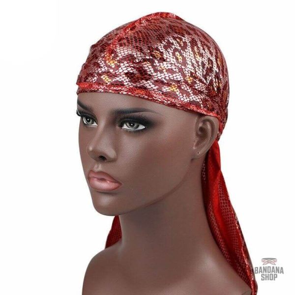Durag style léopard pour homme
