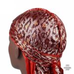 Durag homme motif léopard unique