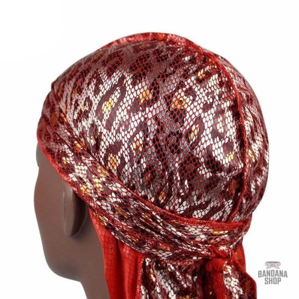 Durag homme motif léopard unique