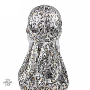 Durag Léopard des Neiges pour homme