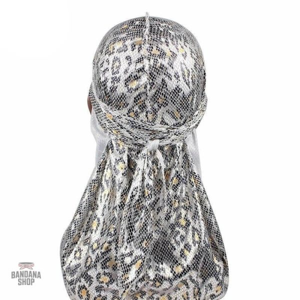 Durag Léopard des Neiges pour homme