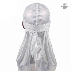 Durag homme à paillettes, style unique et tendance