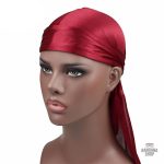 Durag Homme en couleur rouge