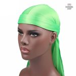 Durag style vert, accessoire tendance pour hommes