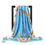 Foulard Bleu pour femme
