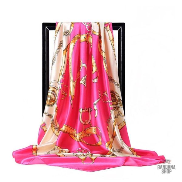 foulard-rose-1 Foulard Rose pour Femme -