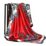 Foulard Rouge femme