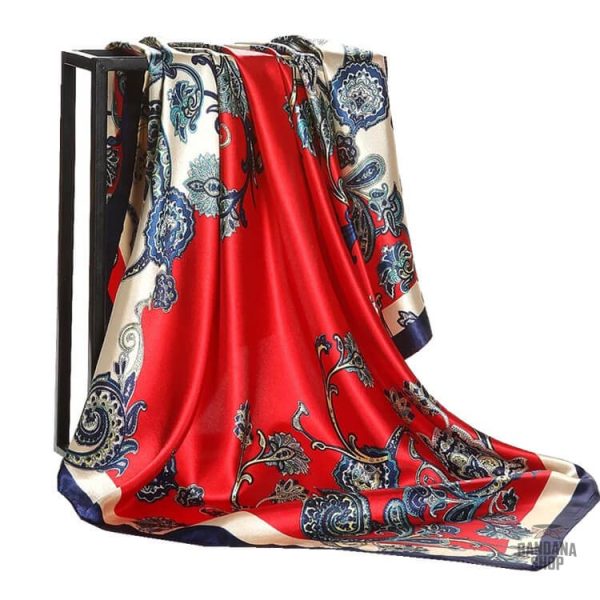 foulard-rouge-1 Foulard Rouge femme