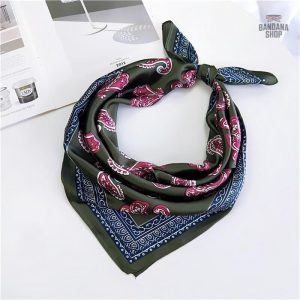 new elegant women square silk scarves head neck feel sati f1tpou 2